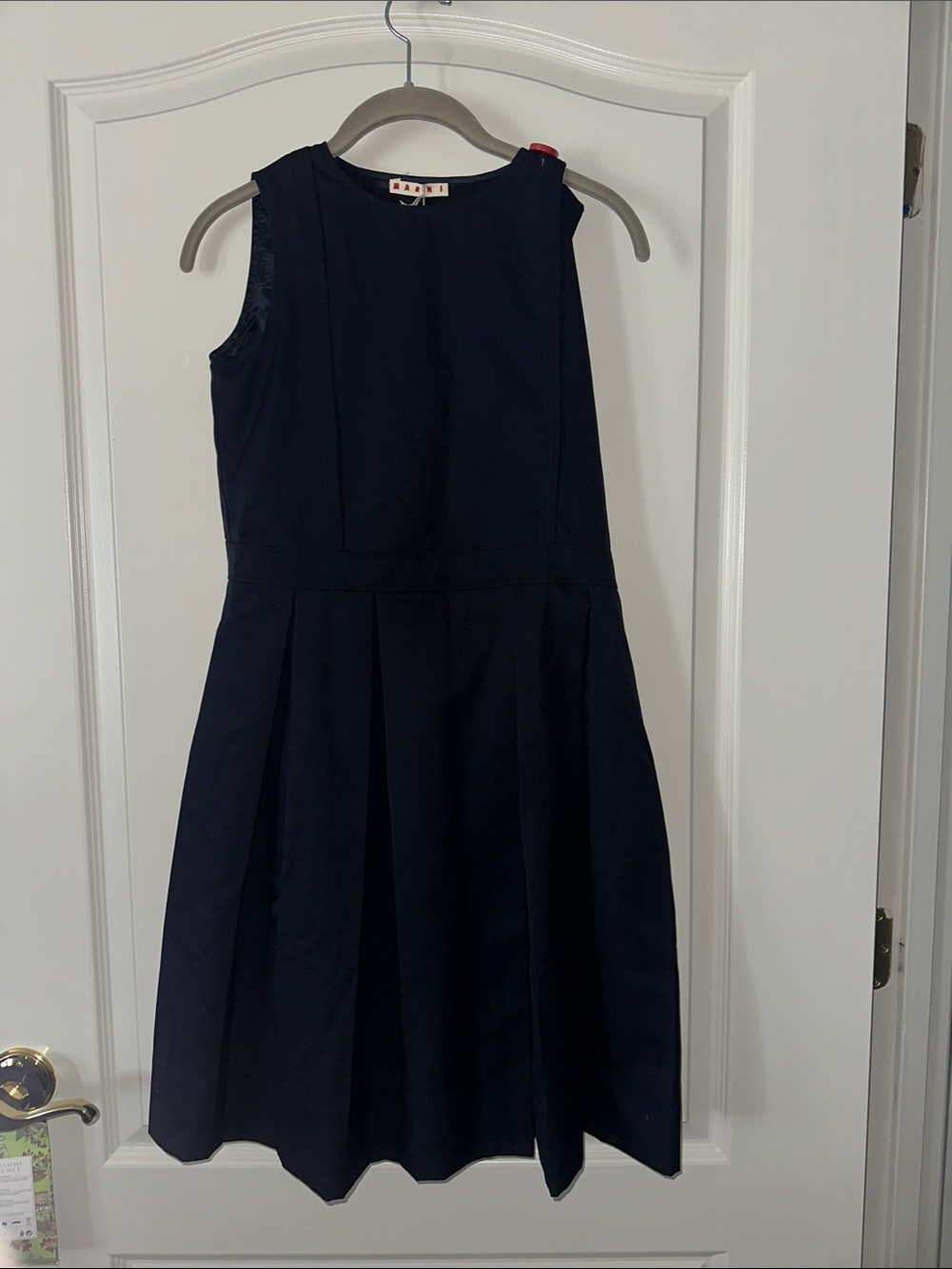 Classic Navy Sleeveless Kids Dress - Brand Unspecified